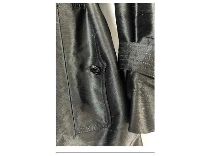 Chanel Impermeabili Argento Grigio - vista 2