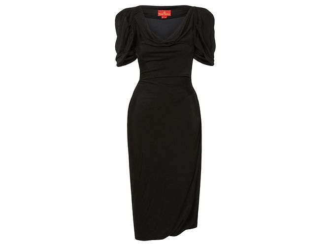 Vivienne Westwood Red Label Tier Bernstein Kleid Schwarz - Ansicht 3