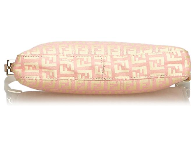 Fendi Baguette Jacquard Rosa Zucchino - vista 4