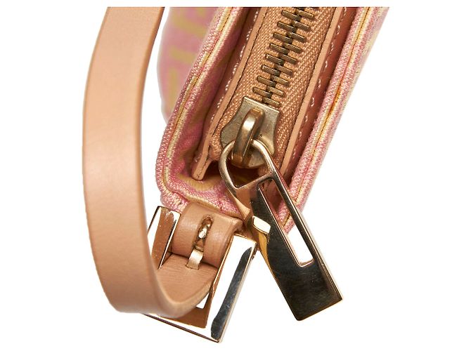 Fendi Baguette Jacquard Rosa Zucchino - vista 9