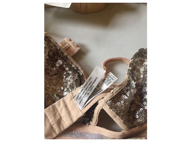 Autre Marque Princesse TamTam BH und Höschen Set Beige Polyester Grösse 36/3 - Ansicht 3