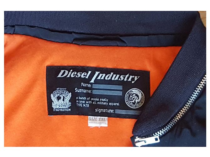 BOMBER DIESEL INDUSTRY Nero - vista 3