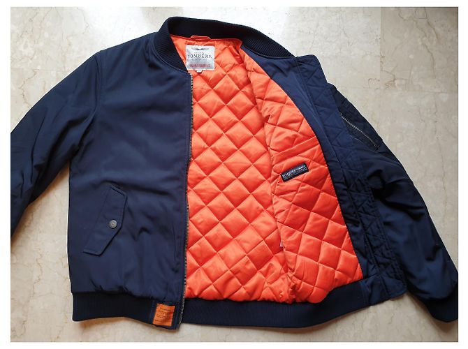 Autre Marque Original BOMBERS Bomberjacke Marineblau Polyester XL - Ansicht 2