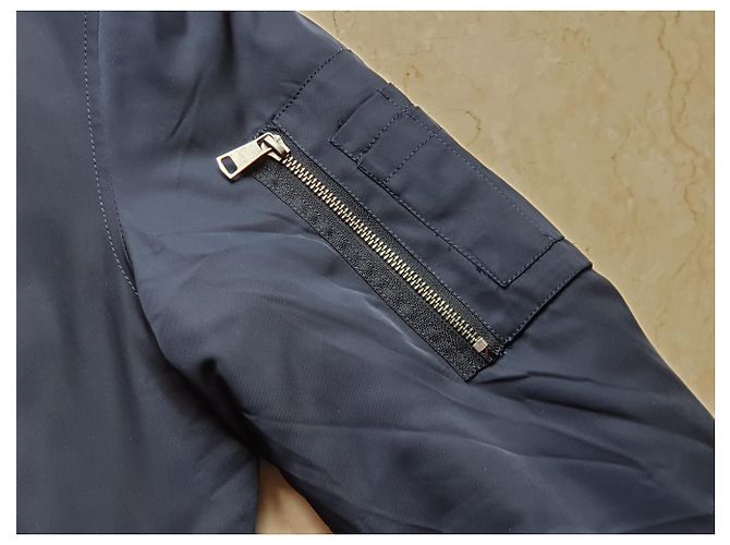 Autre Marque Original BOMBERS Bomberjacke Marineblau Polyester XL - Ansicht 5