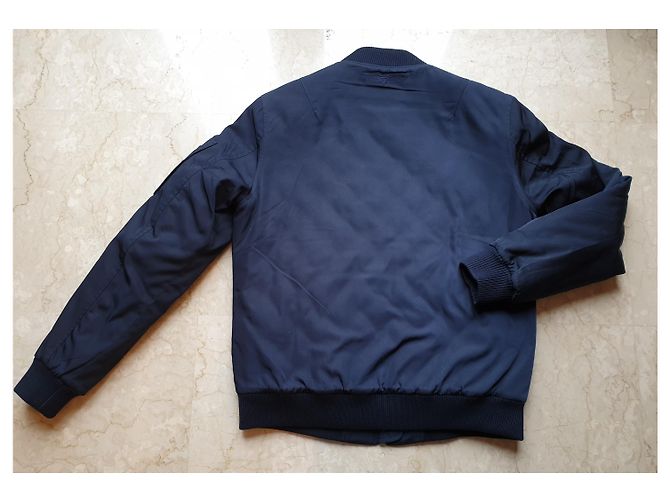 Autre Marque Original BOMBERS Bomberjacke Marineblau Polyester XL - Ansicht 7