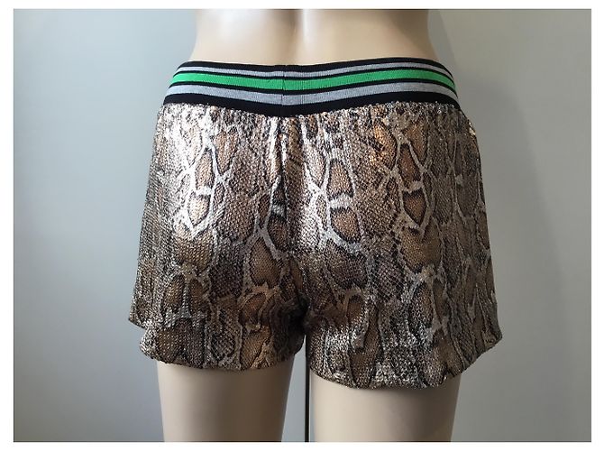 Roberto Cavalli Pantaloncini con paillettes - vista 2