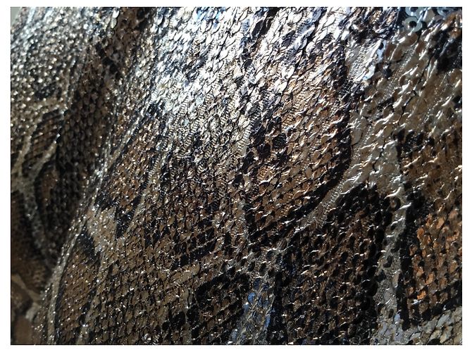Roberto Cavalli Pantaloncini con paillettes - vista 4