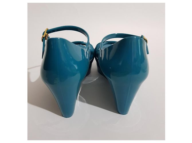 Sandali Moschino Super Bow Verdi Verde - vista 5