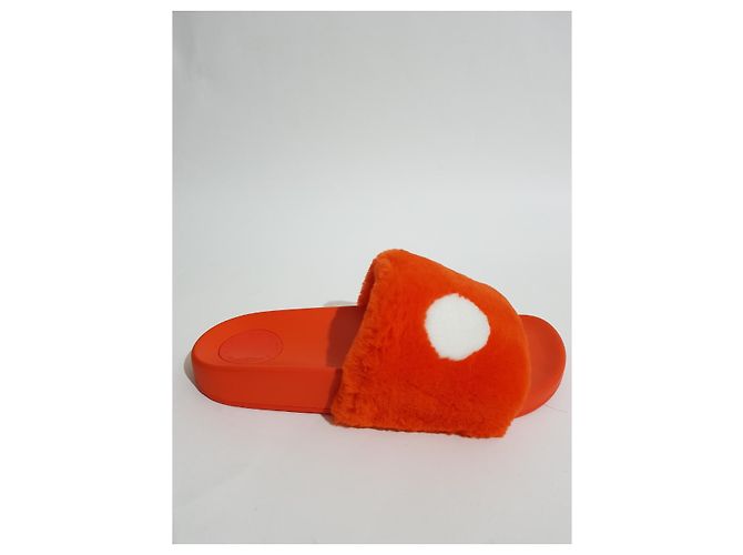 Marc by Marc Jacobs Dot Sandalen Fell Koralle Orange - Ansicht 2