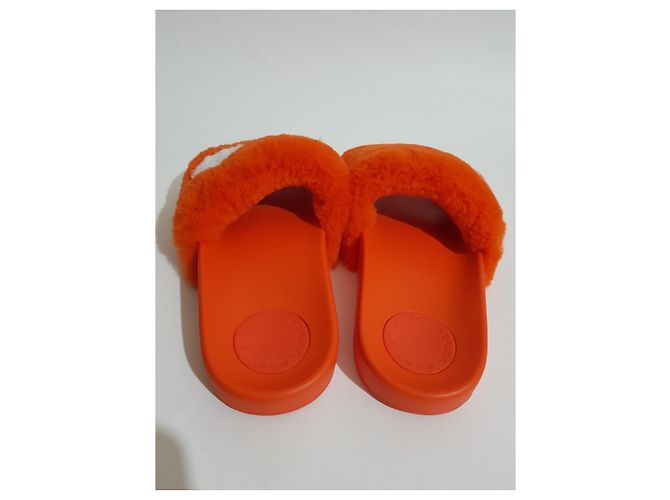Marc by Marc Jacobs Dot Sandalen Fell Koralle Orange - Ansicht 5