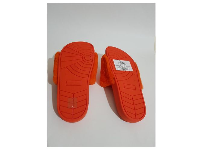 Marc by Marc Jacobs Dot Sandalen Fell Koralle Orange - Ansicht 6