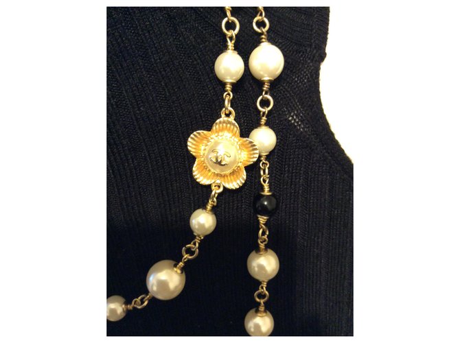 Chanel Collares Multicolor Mostaza - vista 11
