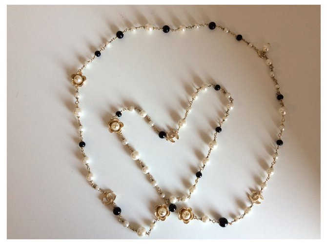 Chanel Collares Multicolor Mostaza - vista 13