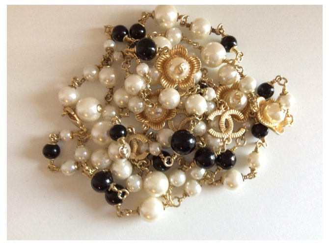 Chanel Collares Multicolor Mostaza - vista 14