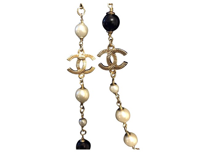 Chanel Collares Multicolor Mostaza - vista 2