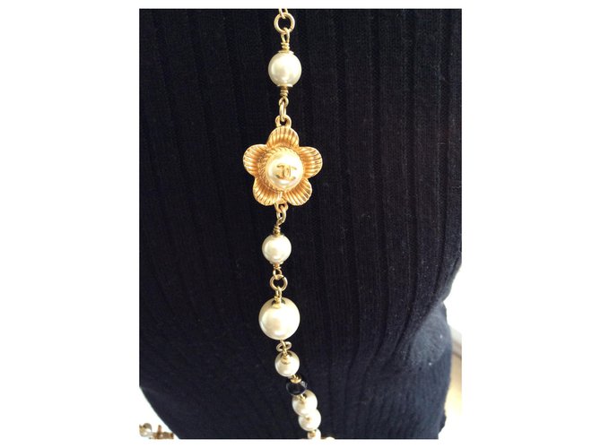 Chanel Collares Multicolor Mostaza - vista 5