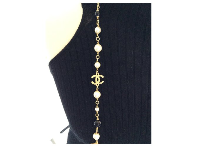 Chanel Collares Multicolor Mostaza - vista 6