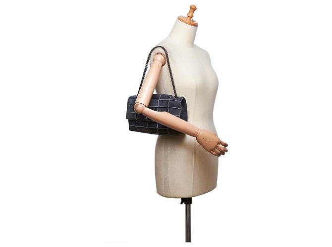 Chanel Gray Reissue Patchwork Flap Bag Grau - Ansicht 10