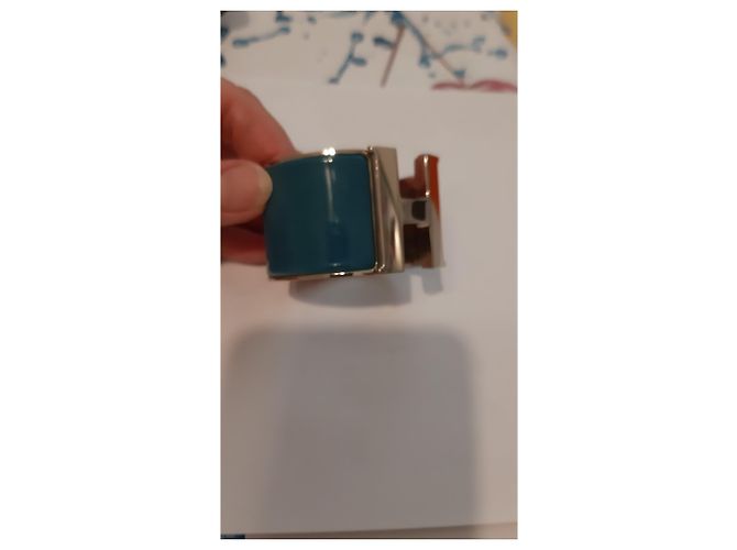 Hermès Hermes clic H Azul claro - vista 11