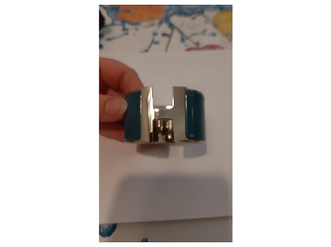 Hermès Hermes clic H Azul claro - vista 13