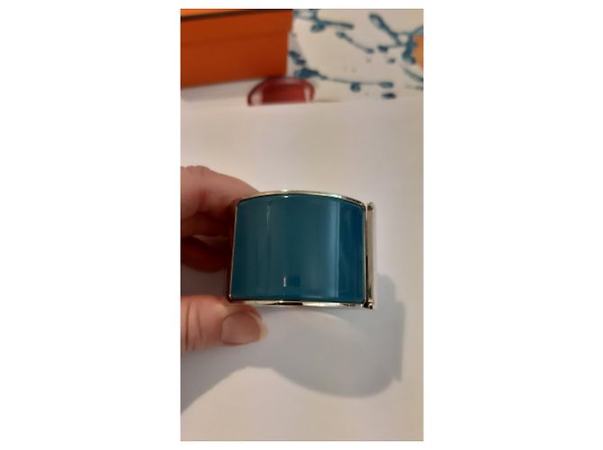 Hermès Hermes clic H Azul claro - vista 4