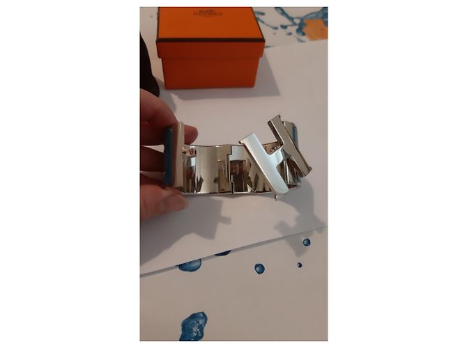 Hermès Hermes clic H Azul claro - vista 7