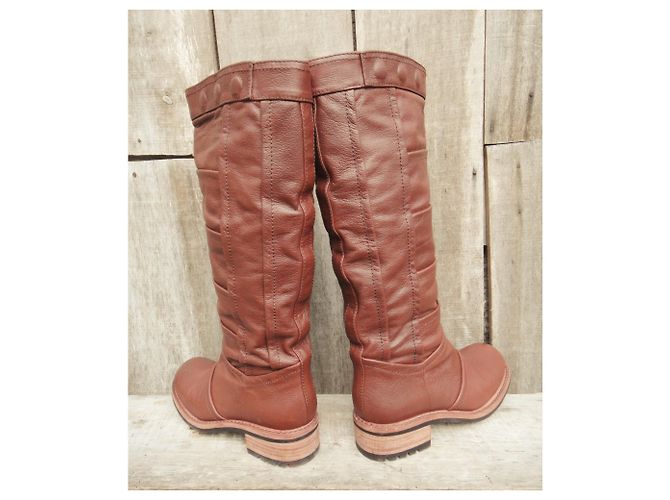 Free Lance Botas modelo Lance Biker gratis 4 Condición de arranque de la pieza Nuevo Castaño - vista 7