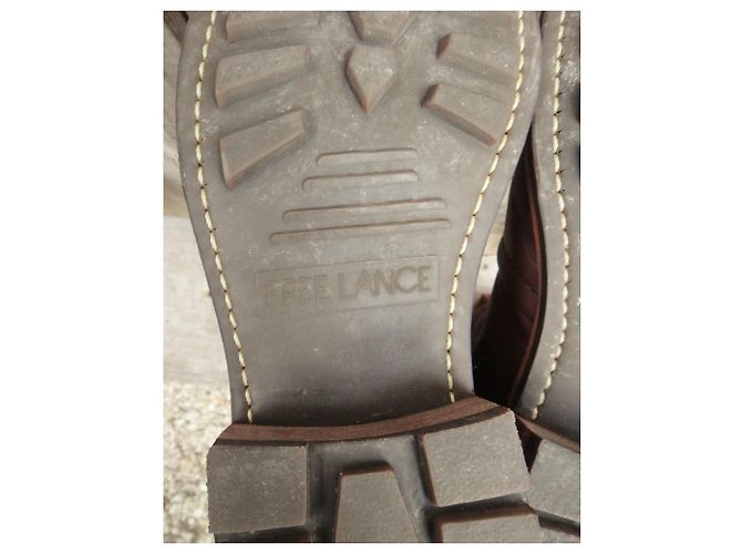 Free Lance Botas modelo Lance Biker gratis 4 Condición de arranque de la pieza Nuevo Castaño - vista 9