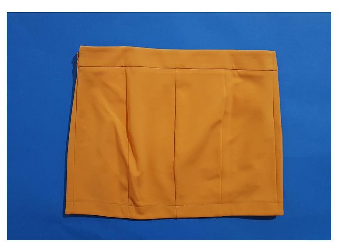 Falda naranja Patrizia Pepe - vista 2