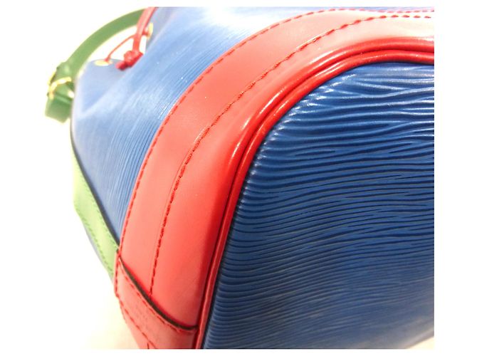 Louis Vuitton NOE GM TRICOLOR EPI LEATHER Rosso Blu Verde - vista 12