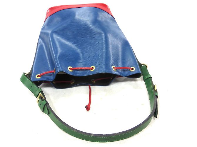 Louis Vuitton NOE GM TRICOLOR EPI LEATHER Rosso Blu Verde - vista 14