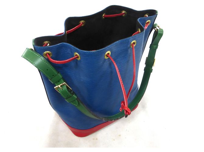 Louis Vuitton NOE GM TRICOLOR EPI LEATHER Rosso Blu Verde - vista 16