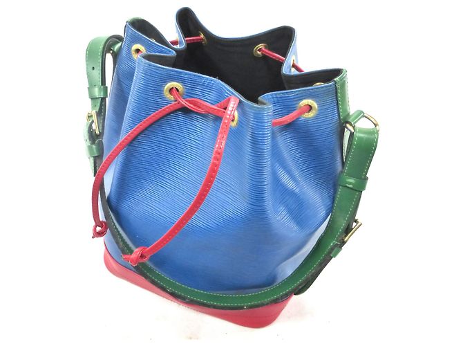 Louis Vuitton NOE GM TRICOLOR EPI LEATHER Rosso Blu Verde - vista 2