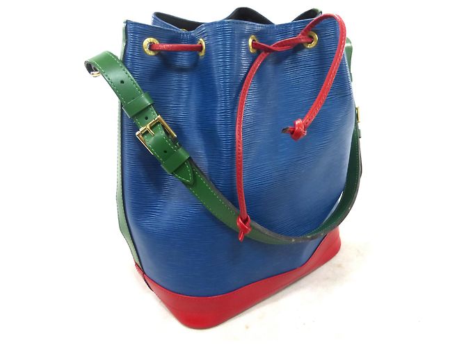 Louis Vuitton NOE GM TRICOLOR EPI LEATHER Rosso Blu Verde - vista 5