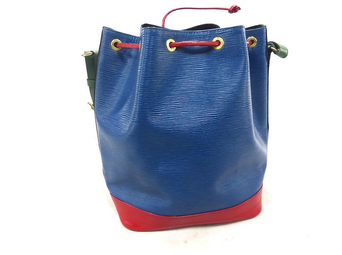 Louis Vuitton NOE GM TRICOLOR EPI LEATHER Rosso Blu Verde - vista 8