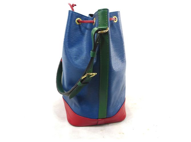 Louis Vuitton NOE GM TRICOLOR EPI LEATHER Rosso Blu Verde - vista 9