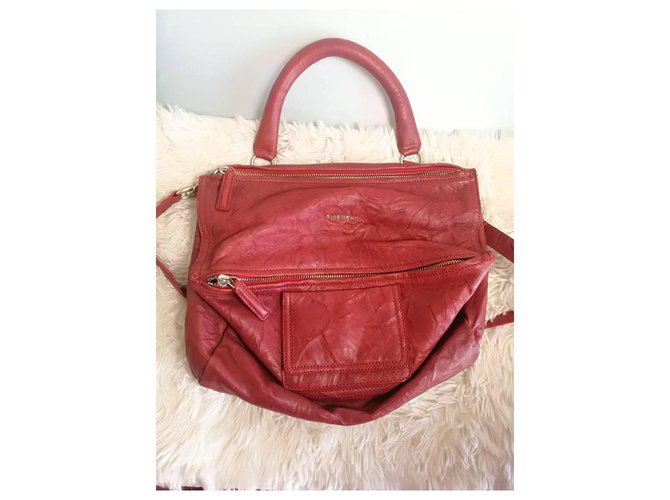 Givenchy Pandora Ledertasche rot - Ansicht 11