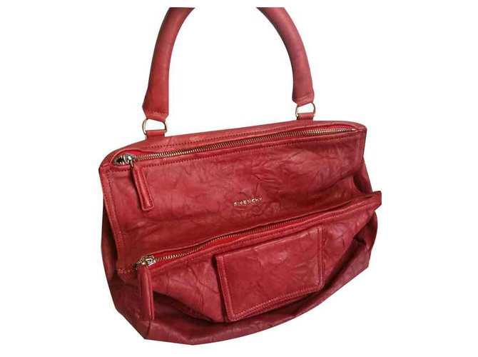 Givenchy Pandora Ledertasche rot - Ansicht 2