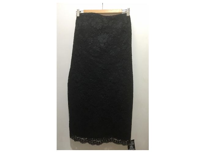 Marchesa Spitzenkleid mit Korsett Schwarz Lila - Ansicht 9