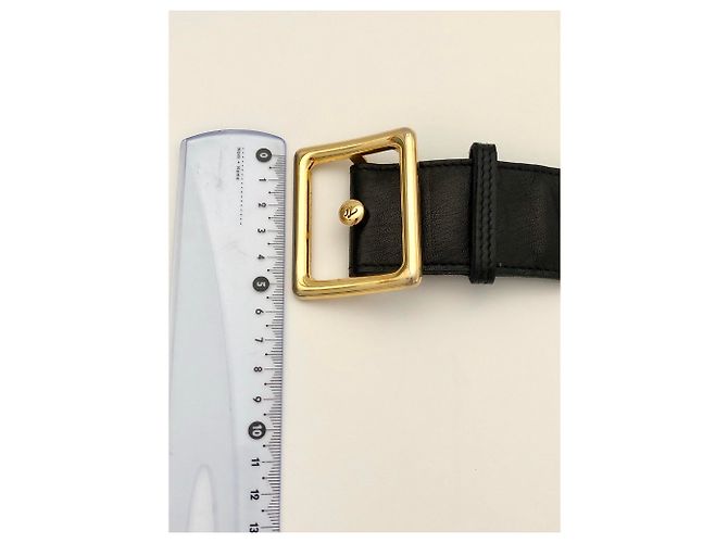 Cintura vintage in pelle di Karl Lagerfeld - vista 3