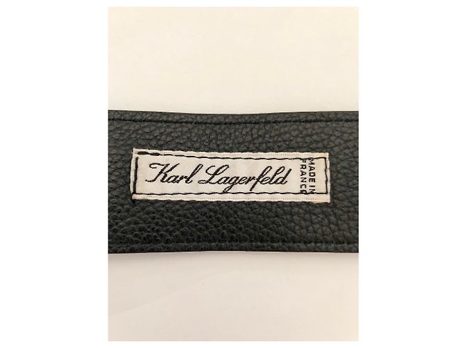 Cintura vintage in pelle di Karl Lagerfeld - vista 6