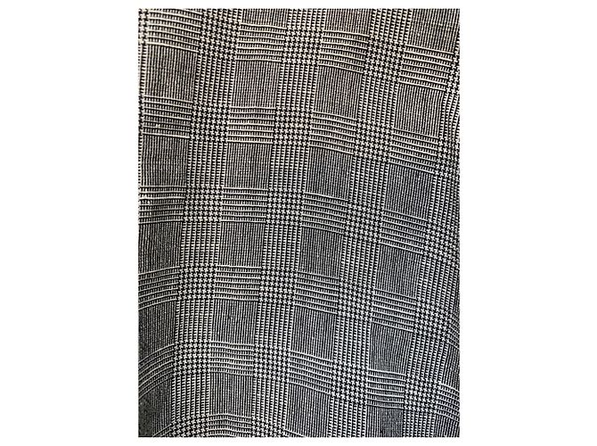 Falda skater Versace Jeans Couture Príncipe de Gales Gris Oscuro Gris antracita - vista 2