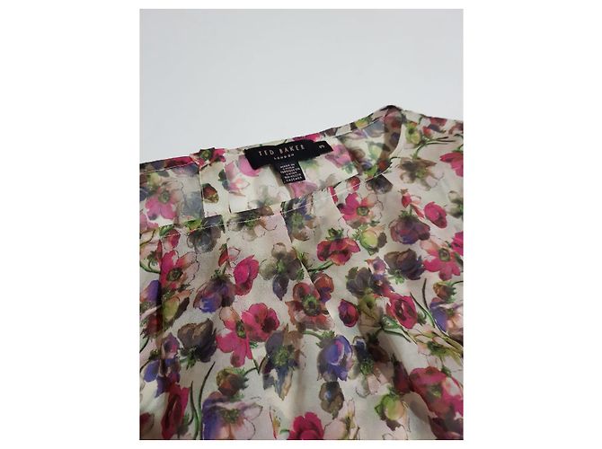 Blusa de flores Ted Baker de poliéster M Multicolor - vista 3