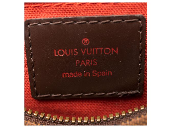 Louis Vuitton Brown Damier Ebene Mini Ribera Marrone - vista 6