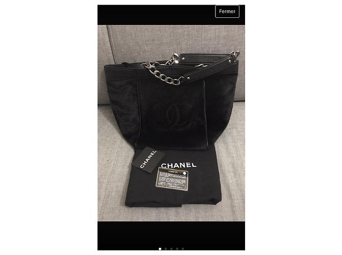 Bolsa Chanel em couro exótico cor de avelã - vista 2
