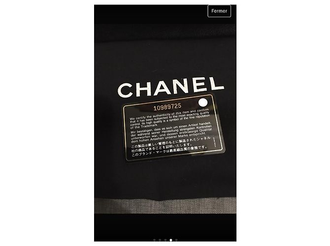 Bolsa Chanel em couro exótico cor de avelã - vista 5