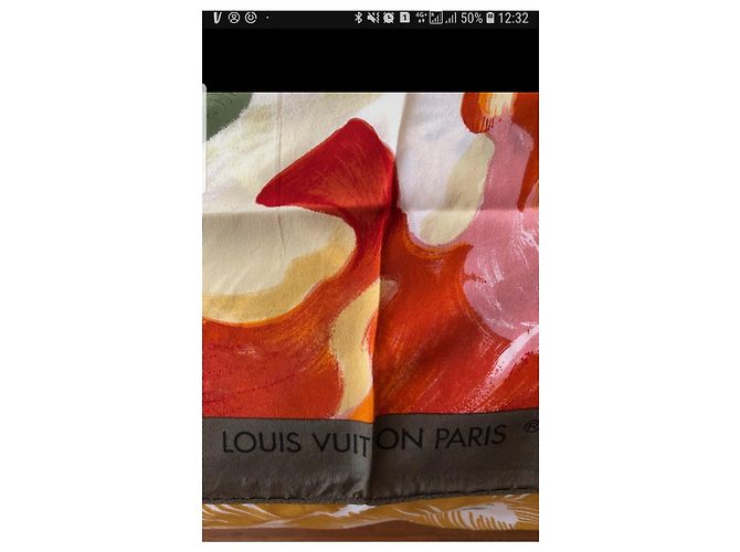 Louis Vuitton Foulard in Seta James Rosenquist Piazza Gigante Multicolore - vista 2
