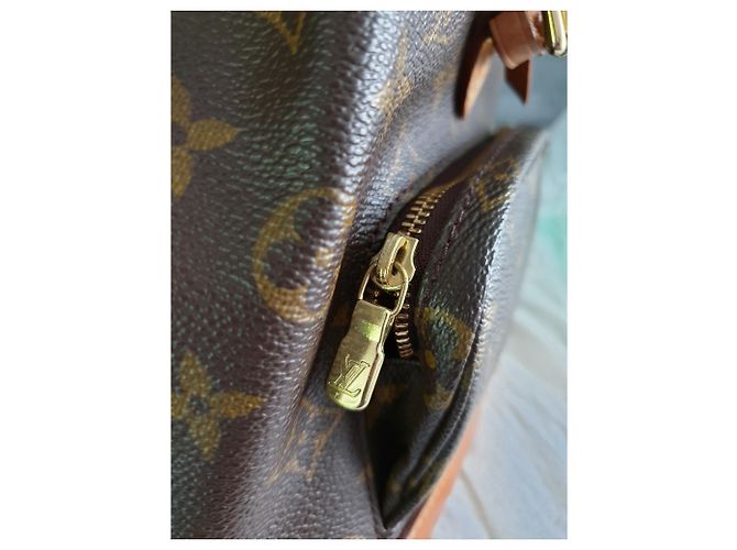 Louis Vuitton Mini MONTSOURIS Rucksack Braun - Ansicht 12