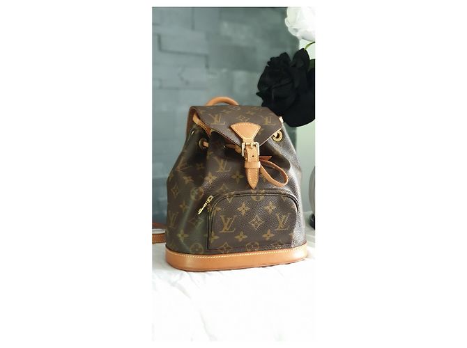Louis Vuitton Mini MONTSOURIS Rucksack Braun - Ansicht 2