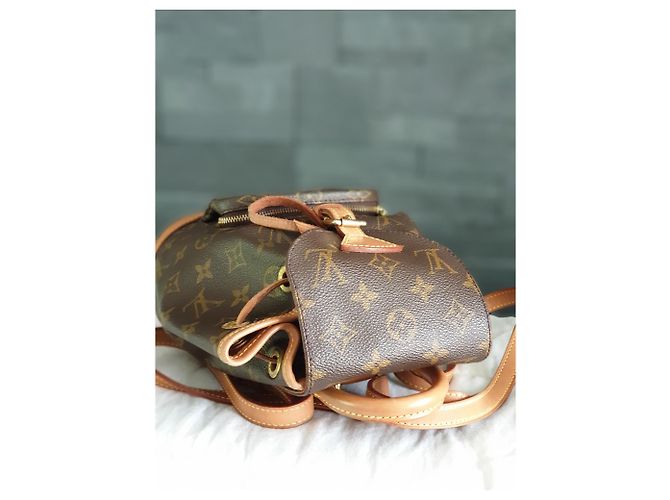 Louis Vuitton Mini MONTSOURIS Rucksack Braun - Ansicht 4